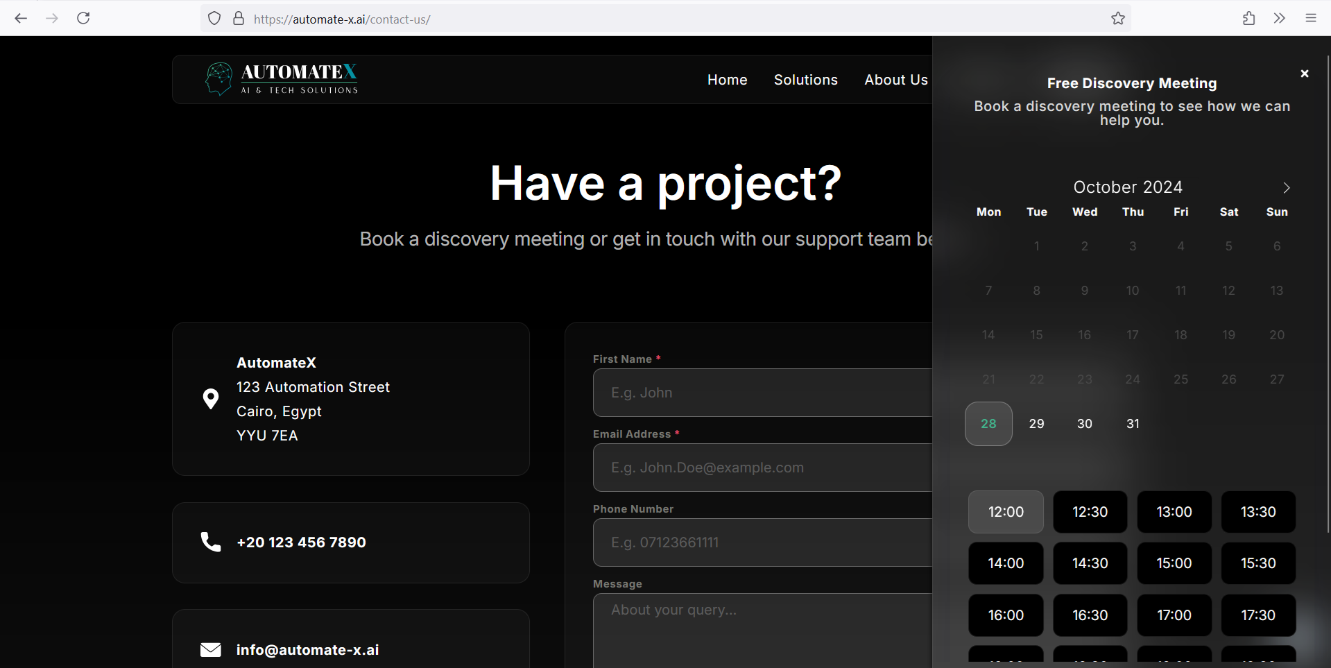 Contact With Calendar